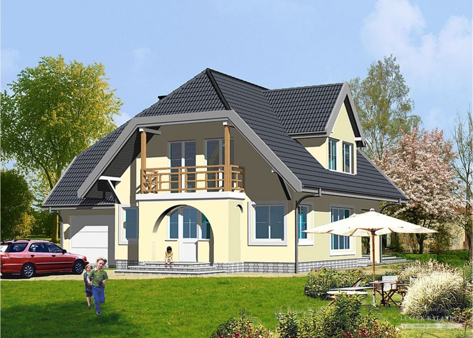 «Дом с мансардой» Василий Еловских