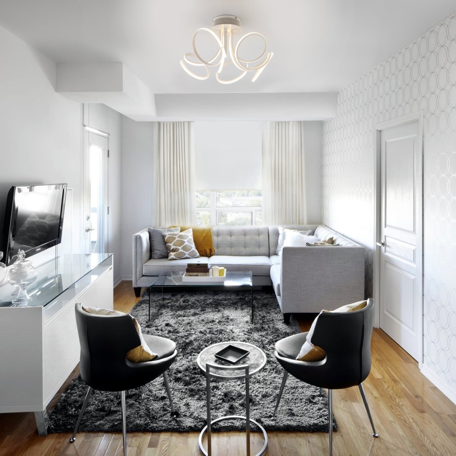 Белый цвет в интерьере