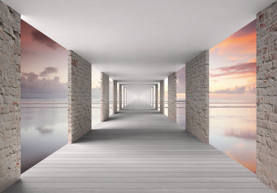 Стена в перспективе