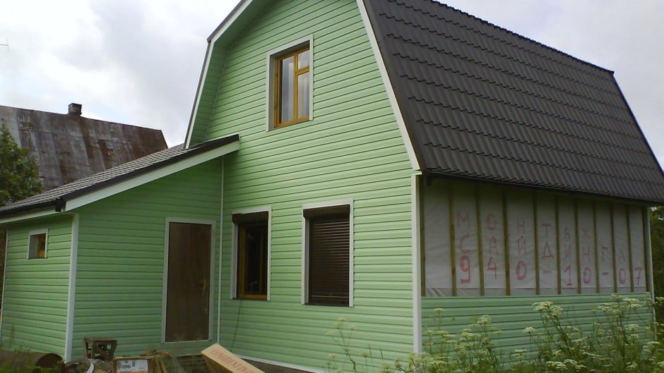 Сайдинг салатовый