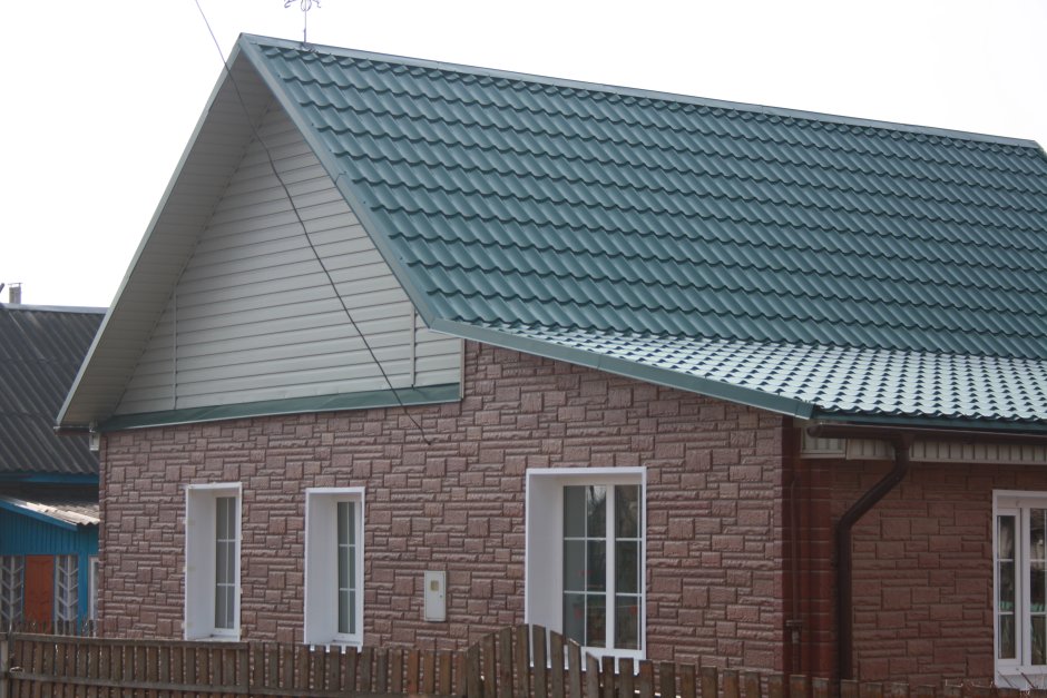 Металлочерепица Grand line синяя