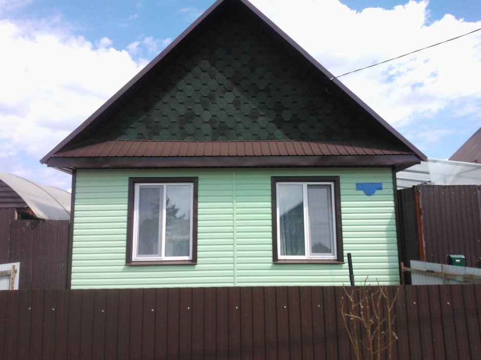 Обшивка фронтона