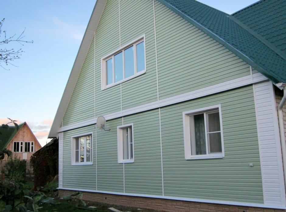 Отделка домов сайдингом