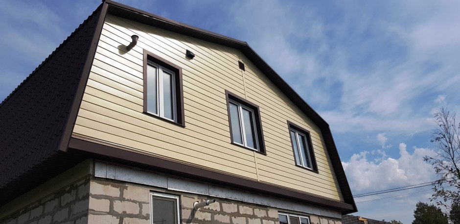 Отделка франтонасайдингом