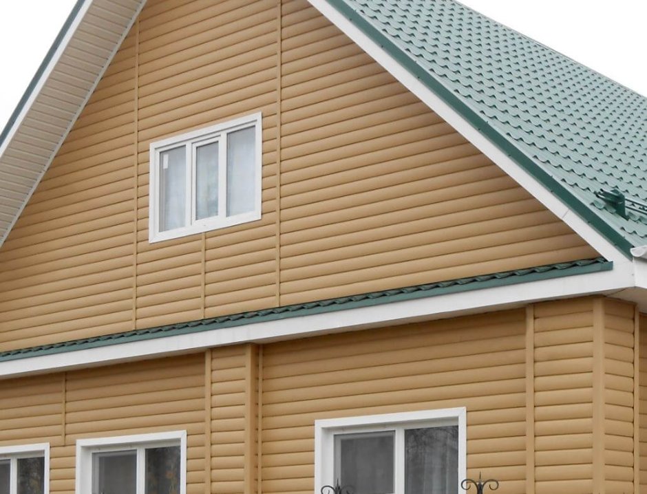 Софит металлосайдинг фронтон