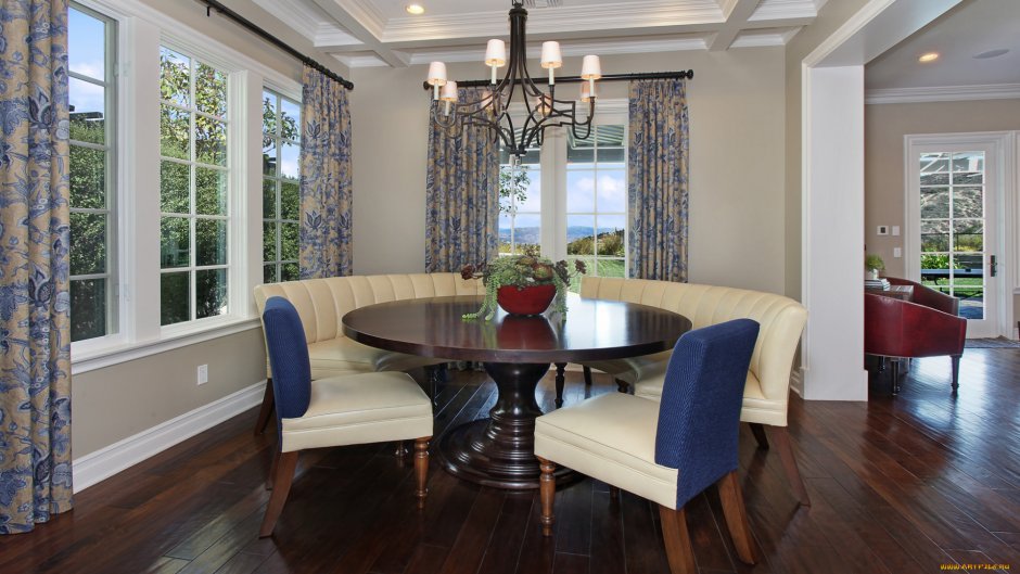 Обои для кухни столовой