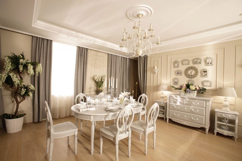 Столовая во французском стиле