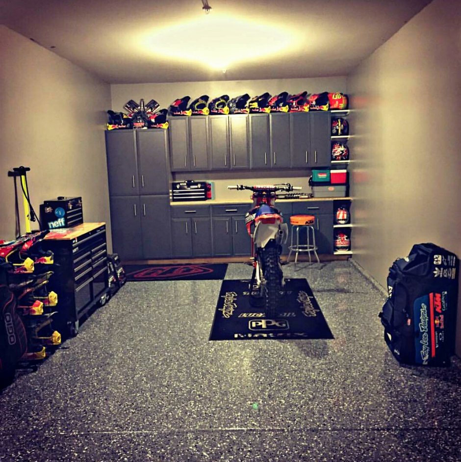 Современная отделка гаража