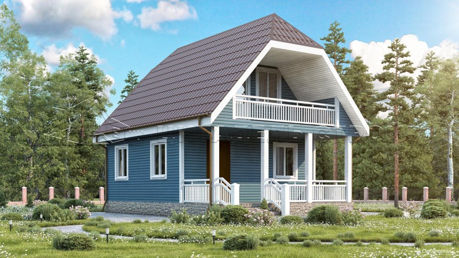 Небольшой коттедж