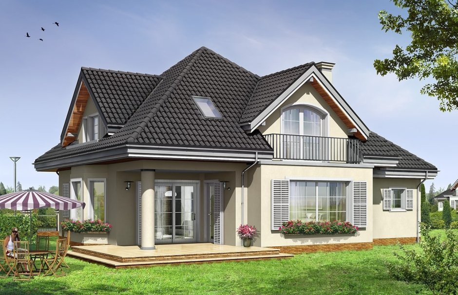 Дом 7х8 с мансардой