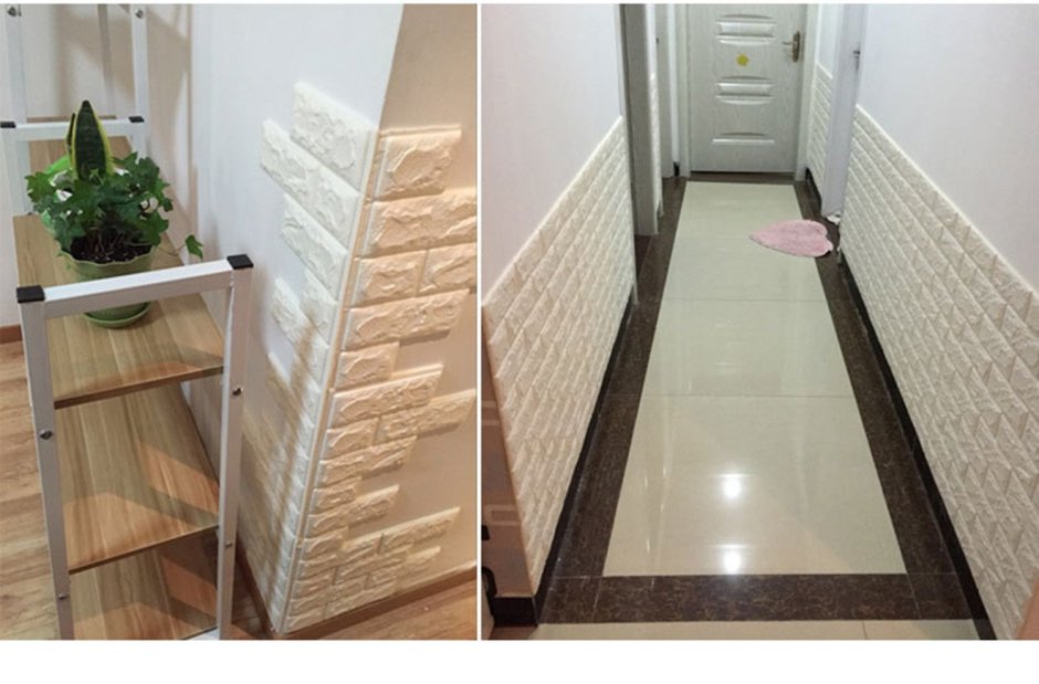 3д панели кирпич самоклейка