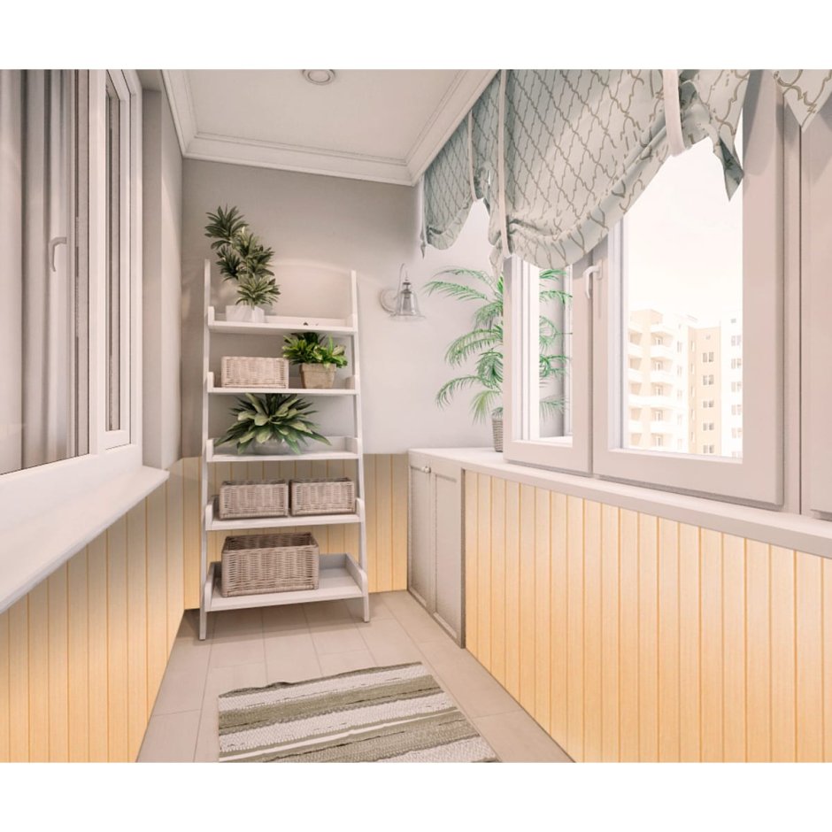 Самоклеющиеся панели для балкона