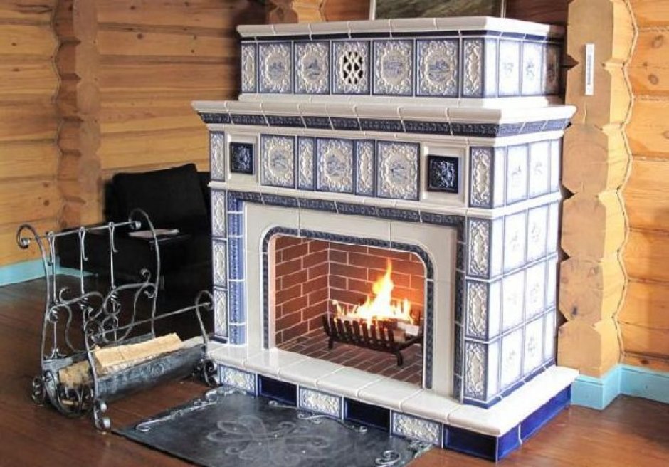 Печь и камин два в одном