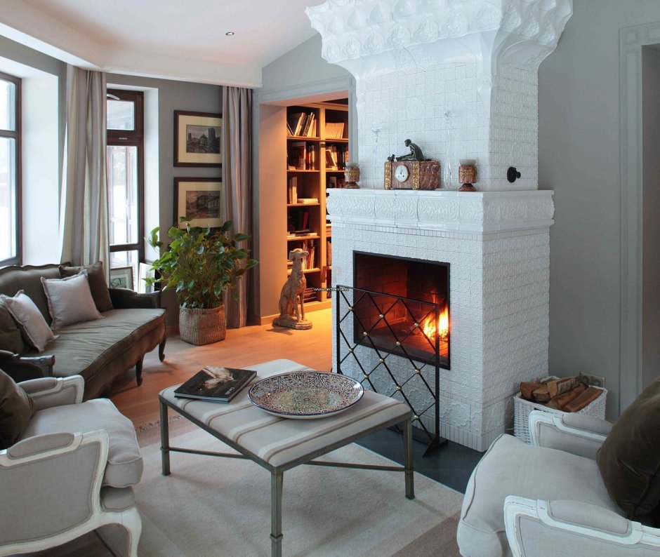 Дровяная печь-камин Fireplace hordo