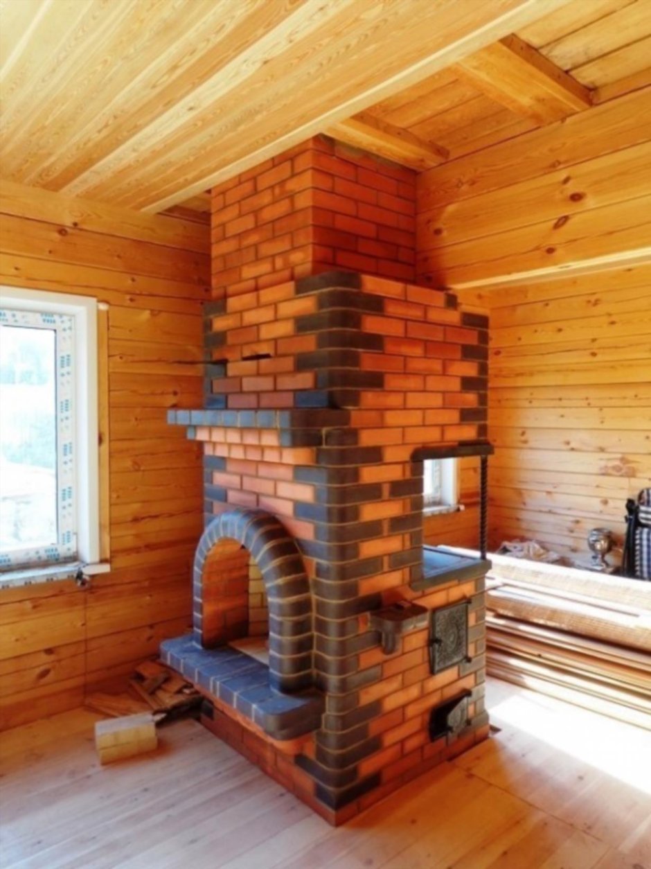 Печь в деревянном доме