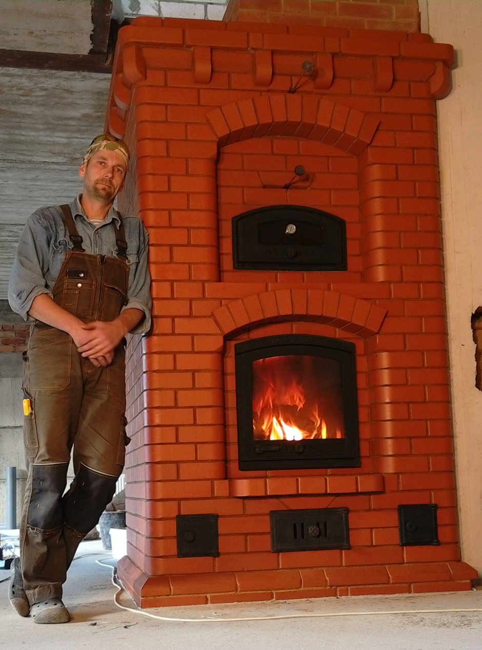 Дровяная печь-камин Palazzetti Ingrid 64 Wall Version