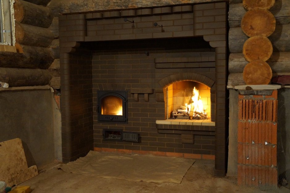 Дизайнерская облицовка камина