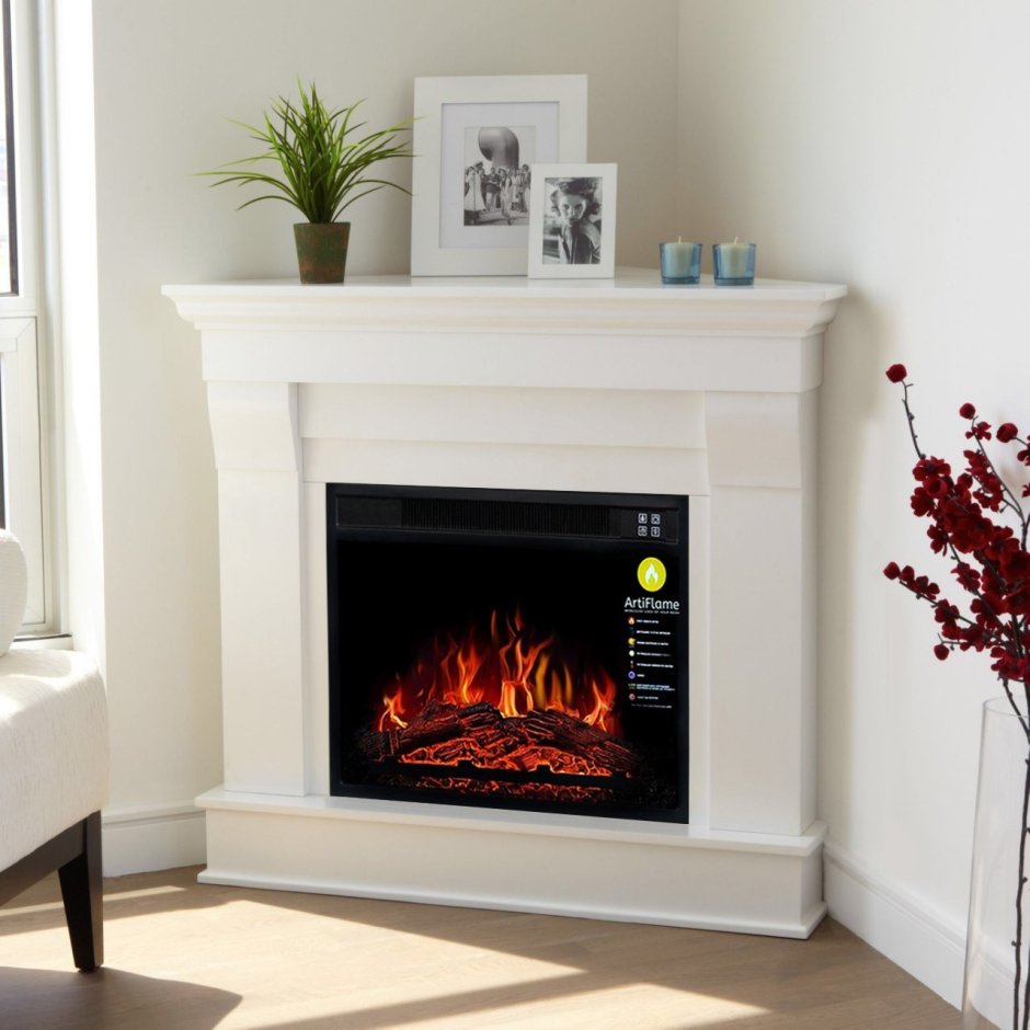 Камин электрический в интерьере