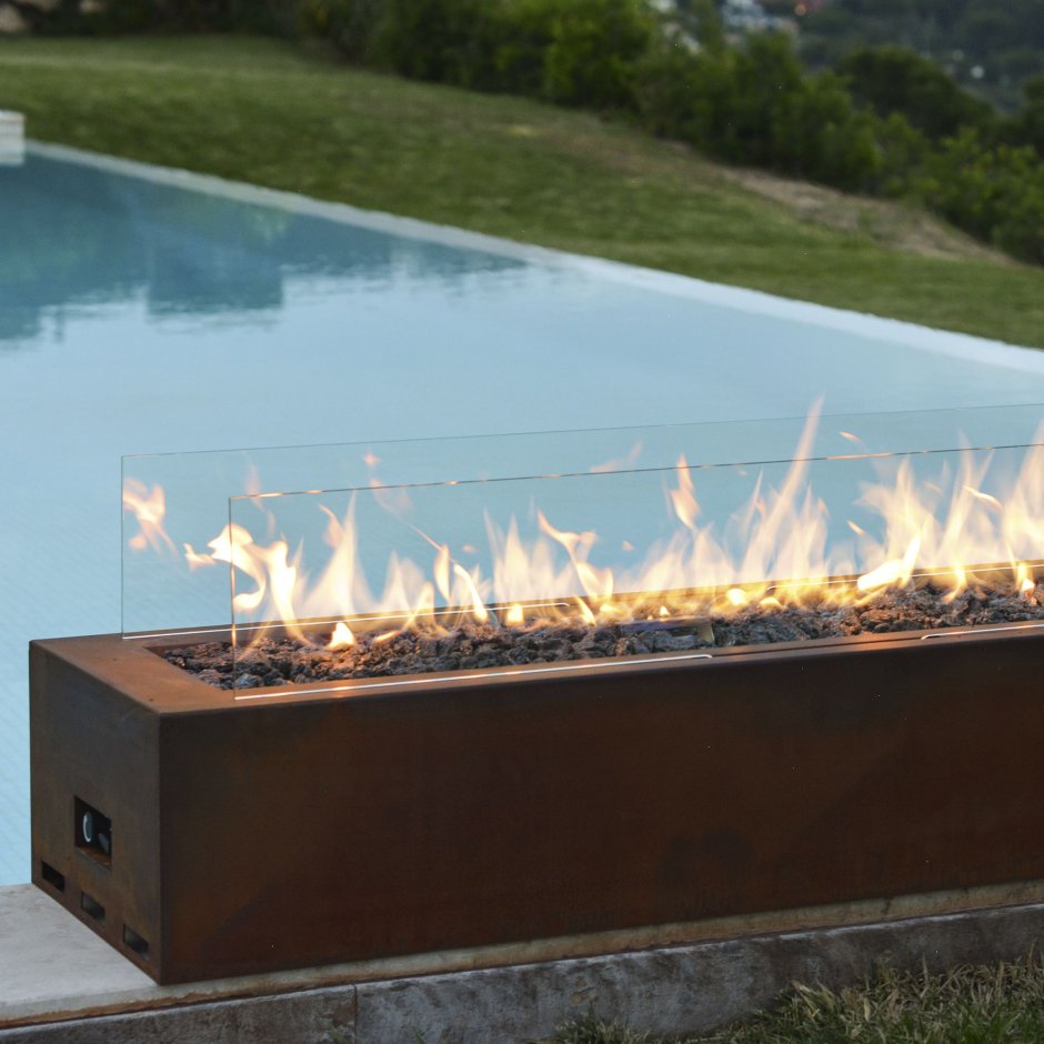 Газовый камин для дачи