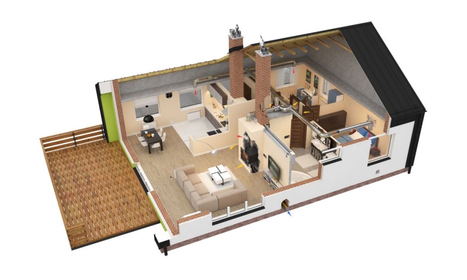 Каминное отопление