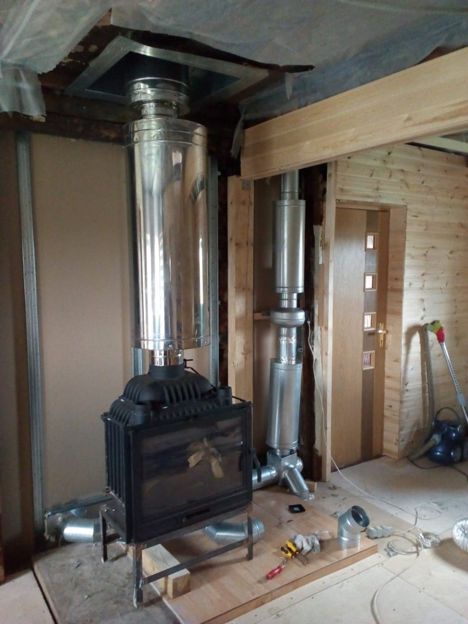 Камин с воздушным отоплением