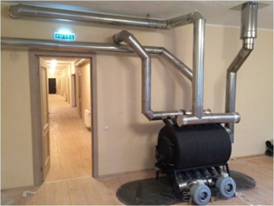 Трубы для воздушного отопления