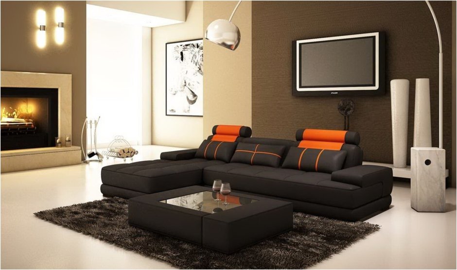 Дизайнерский диван в гостиную