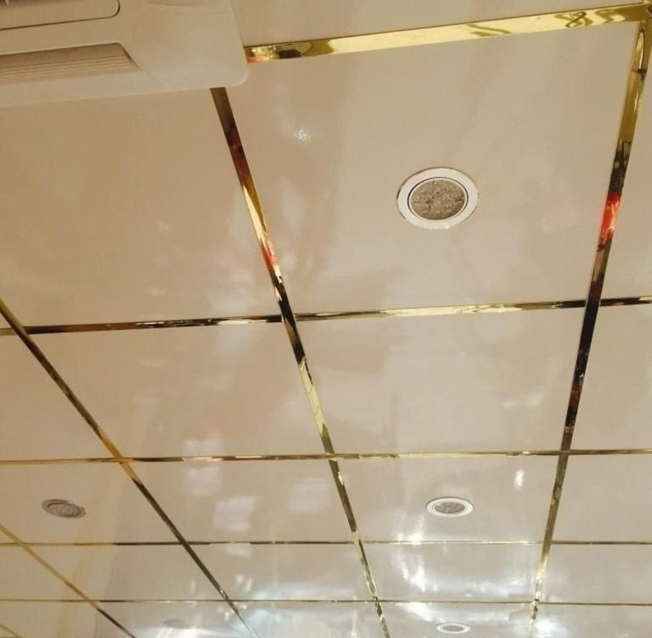 Зеркальные панели Армстронг