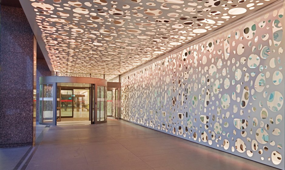 Перфорированные панели для стен