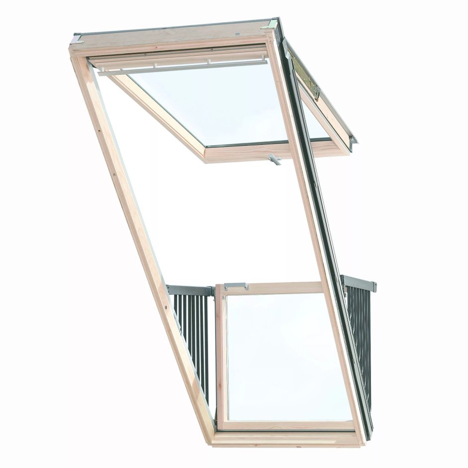 Окно-балкон Fakro fgh-v p2 galeria
