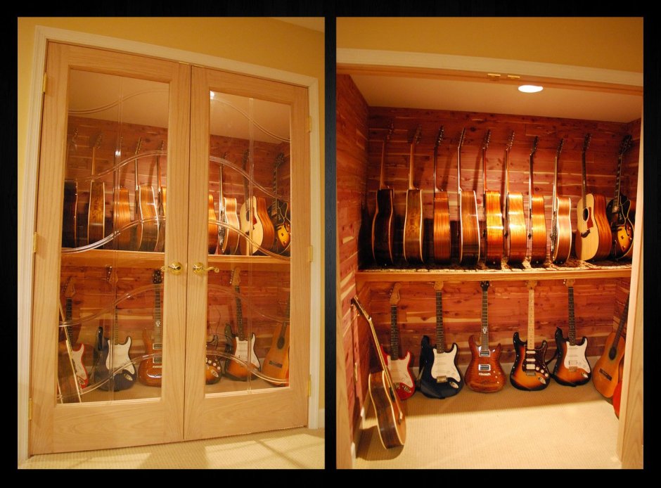 Шкаф для гитар