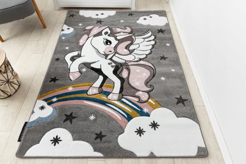 Ковер с единорогом в детскую