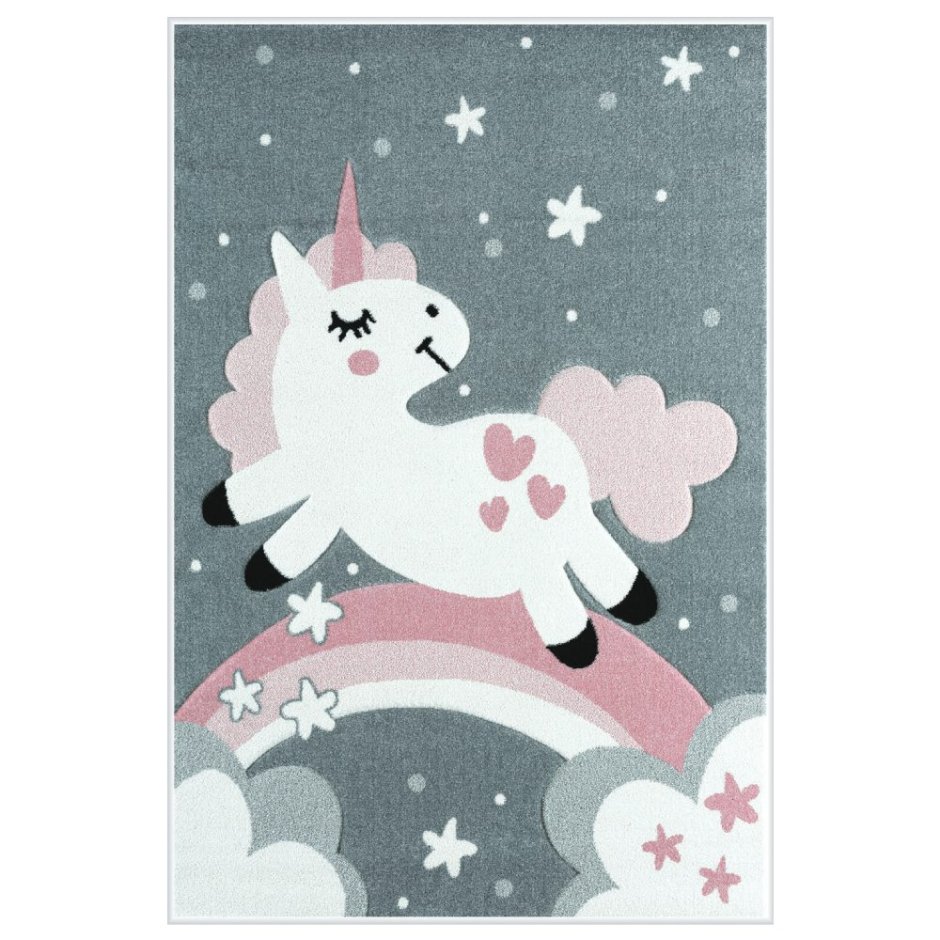 Ковер прикроватный Фламинго