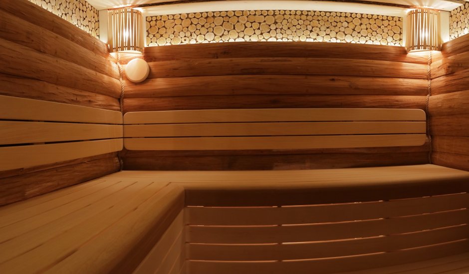 Отделка потолка в бане