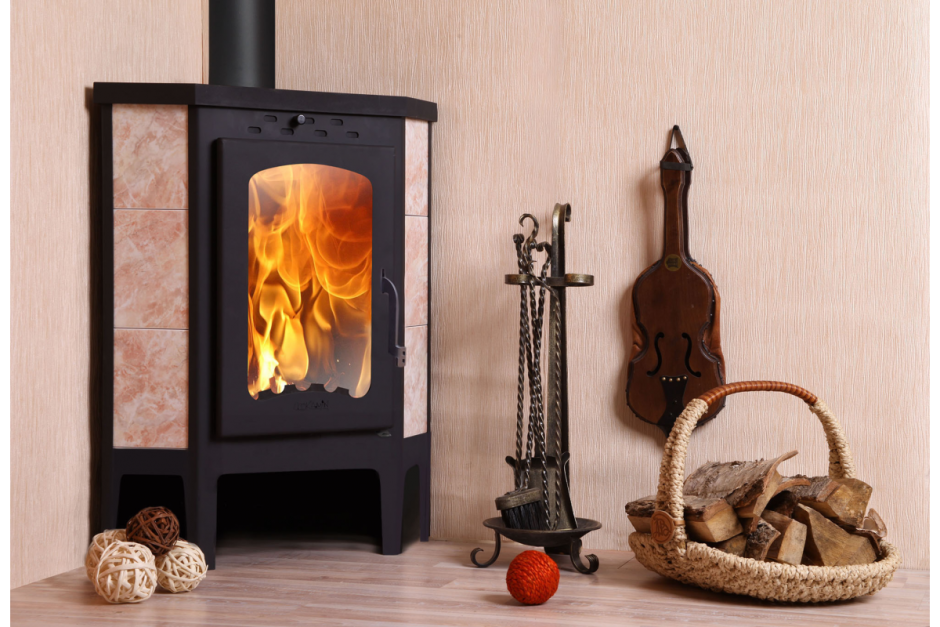 Печь камин Бавария угловая Экокамин