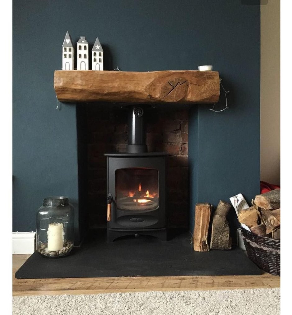 Дровяные камины в стиле лофт