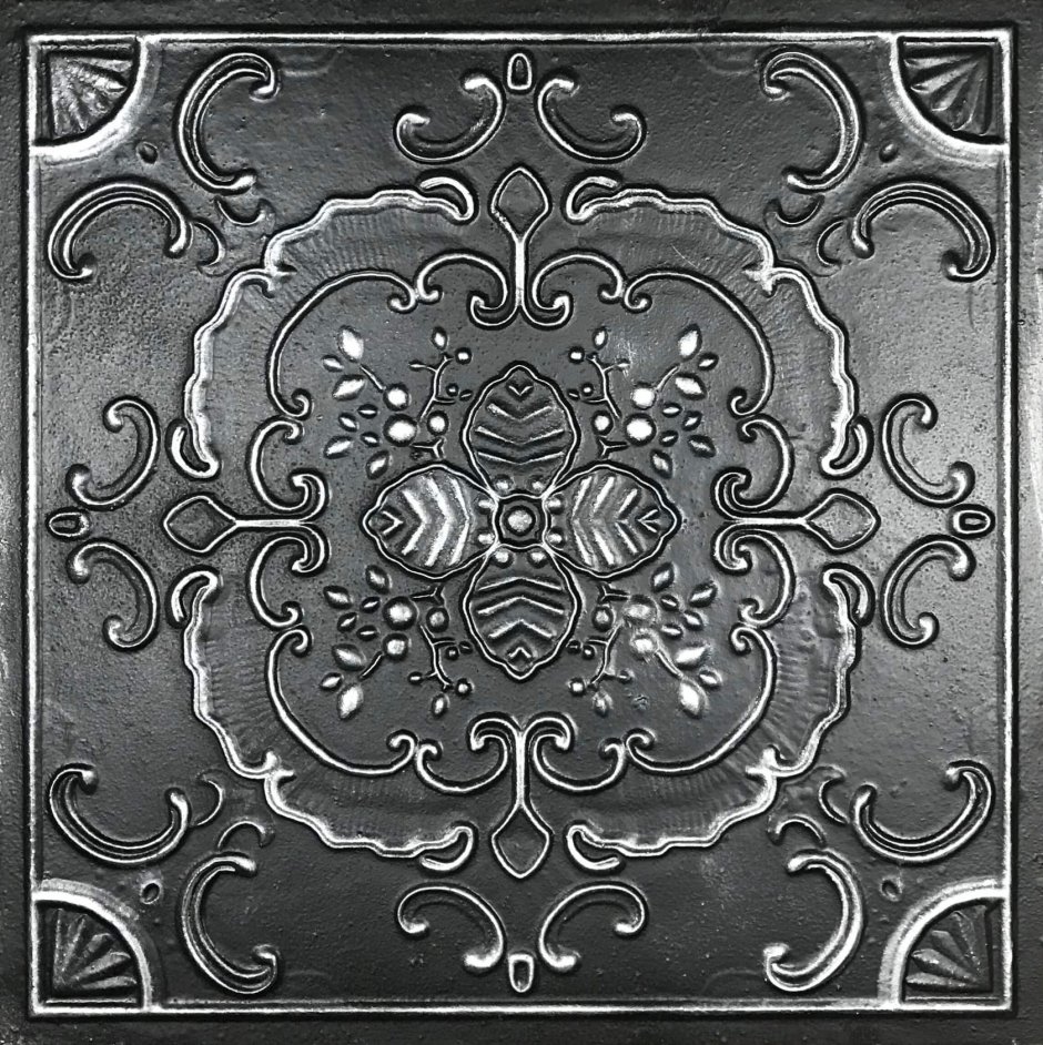 Плитка чугунная квадратная ПП-400