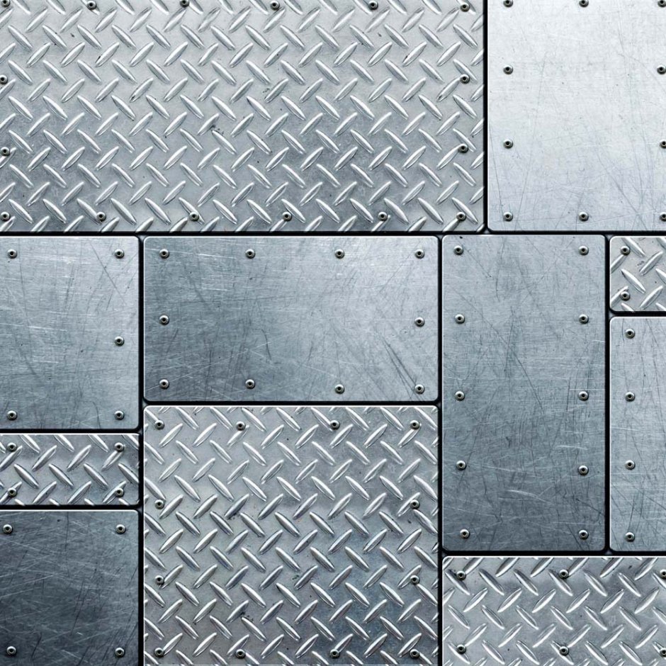 Плитка под металлический лист