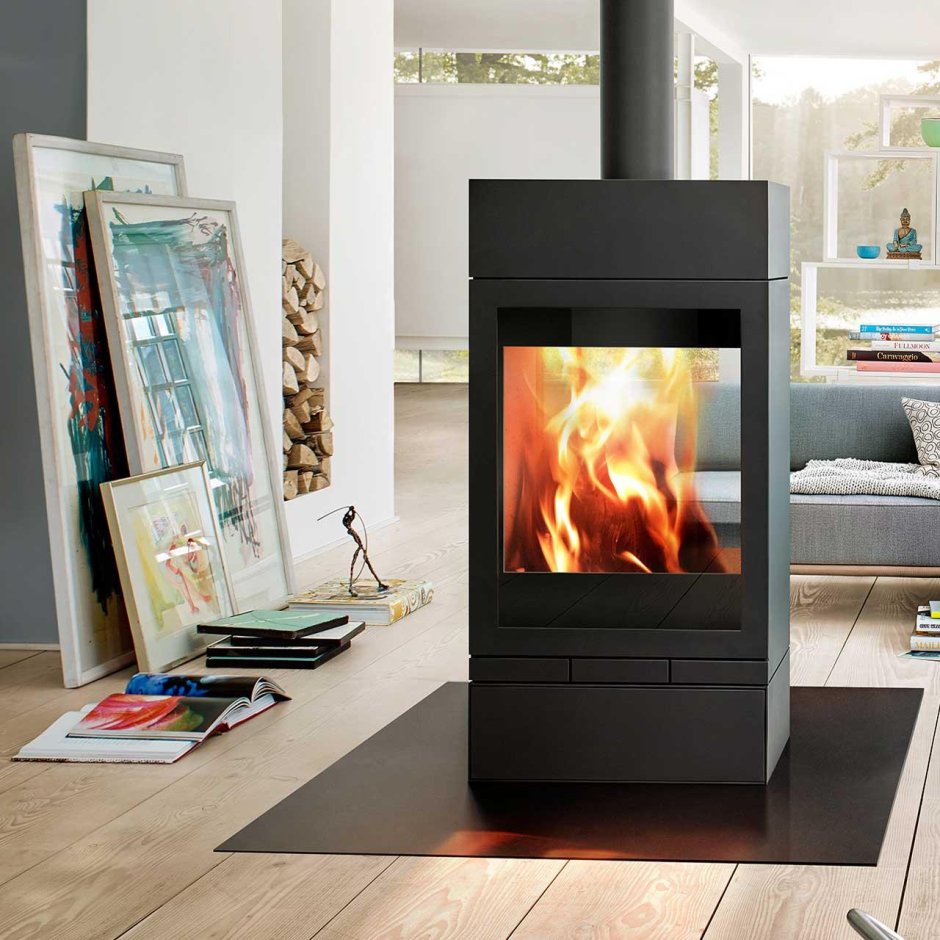 Дровяная печь-камин Skantherm Pico