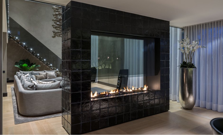 Биокамин в интерьере