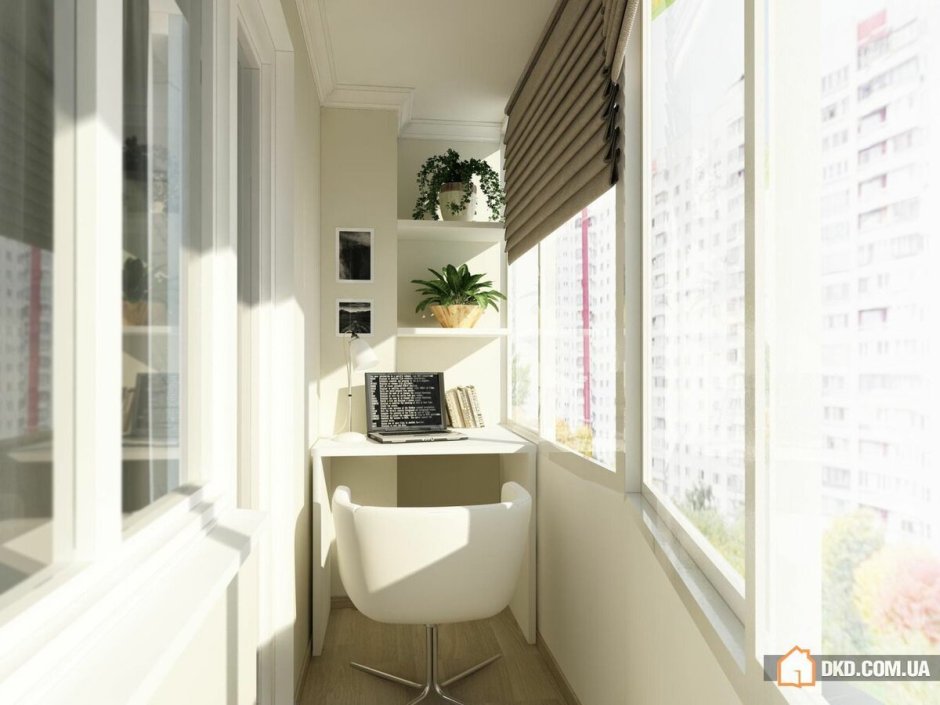 Оформление балкона