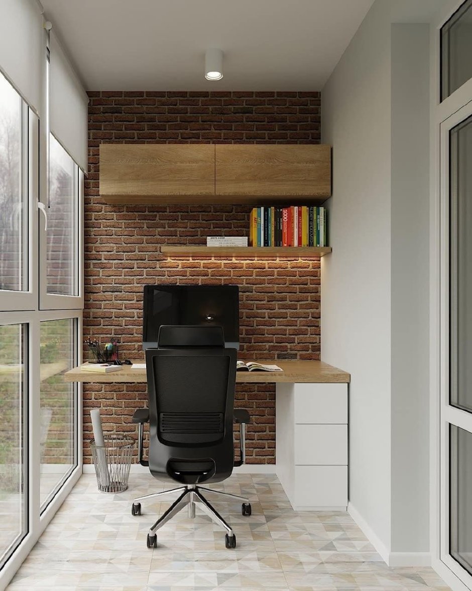 Кабинет на балконе