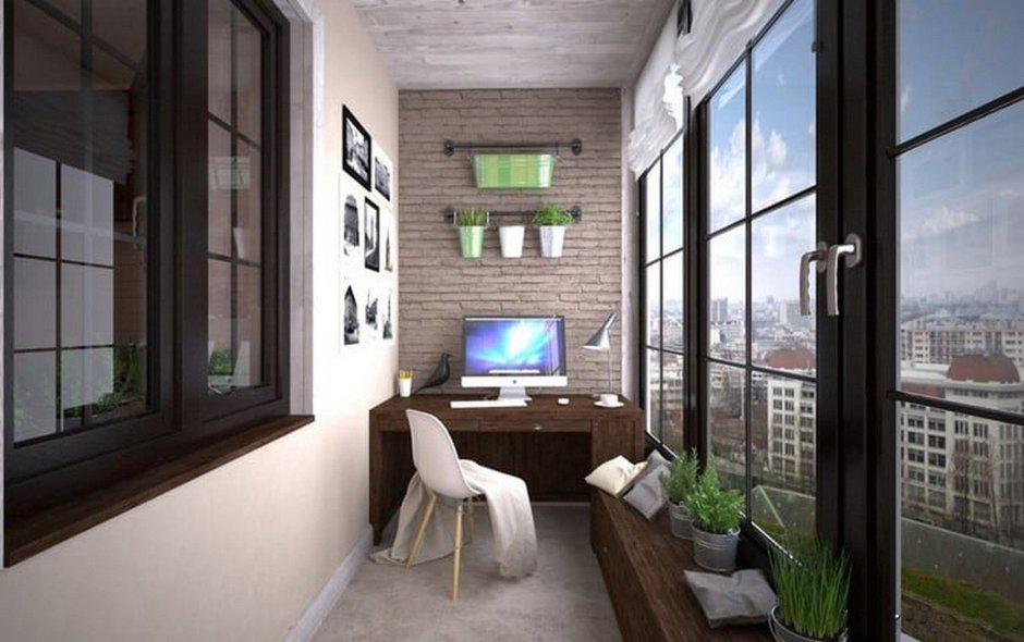 Комната на балконе