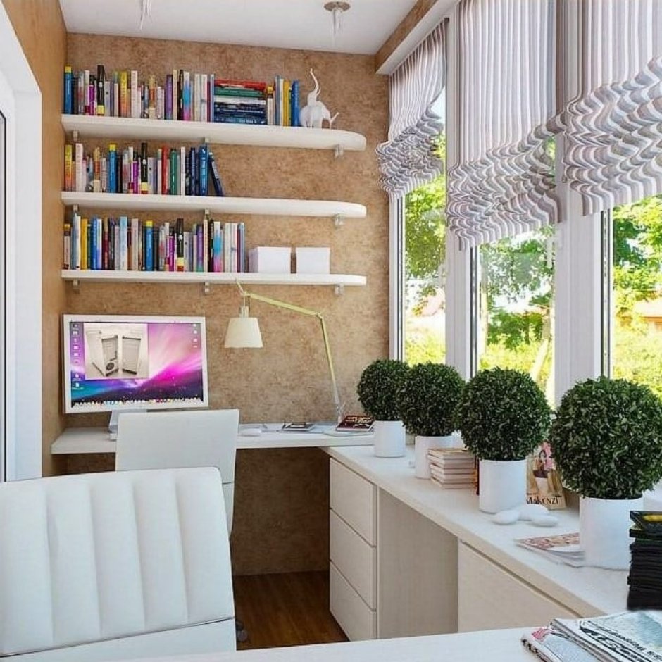 Кабинет на балконе