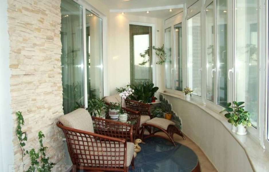 Камин на веранде