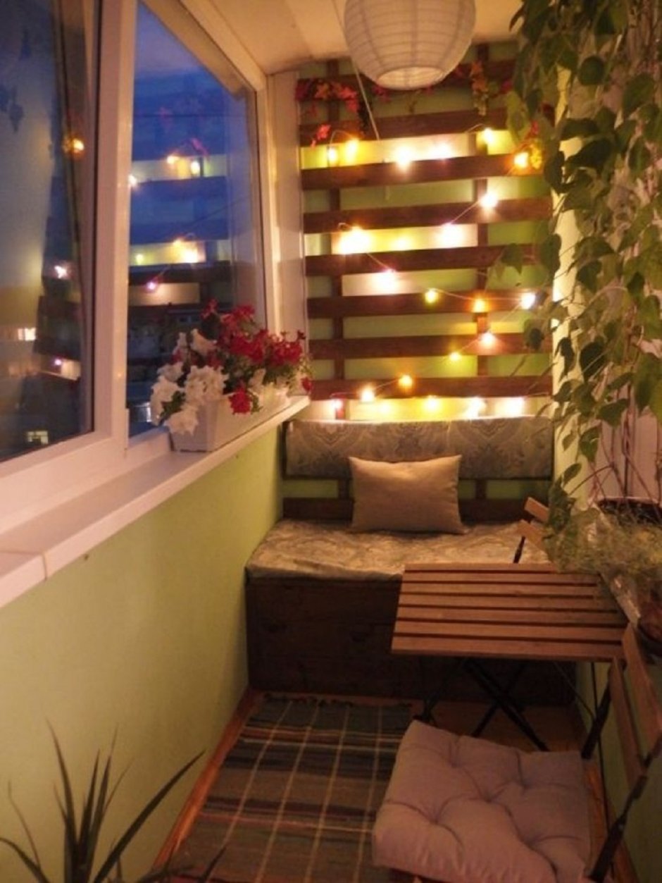 Настоящая балкон мечты