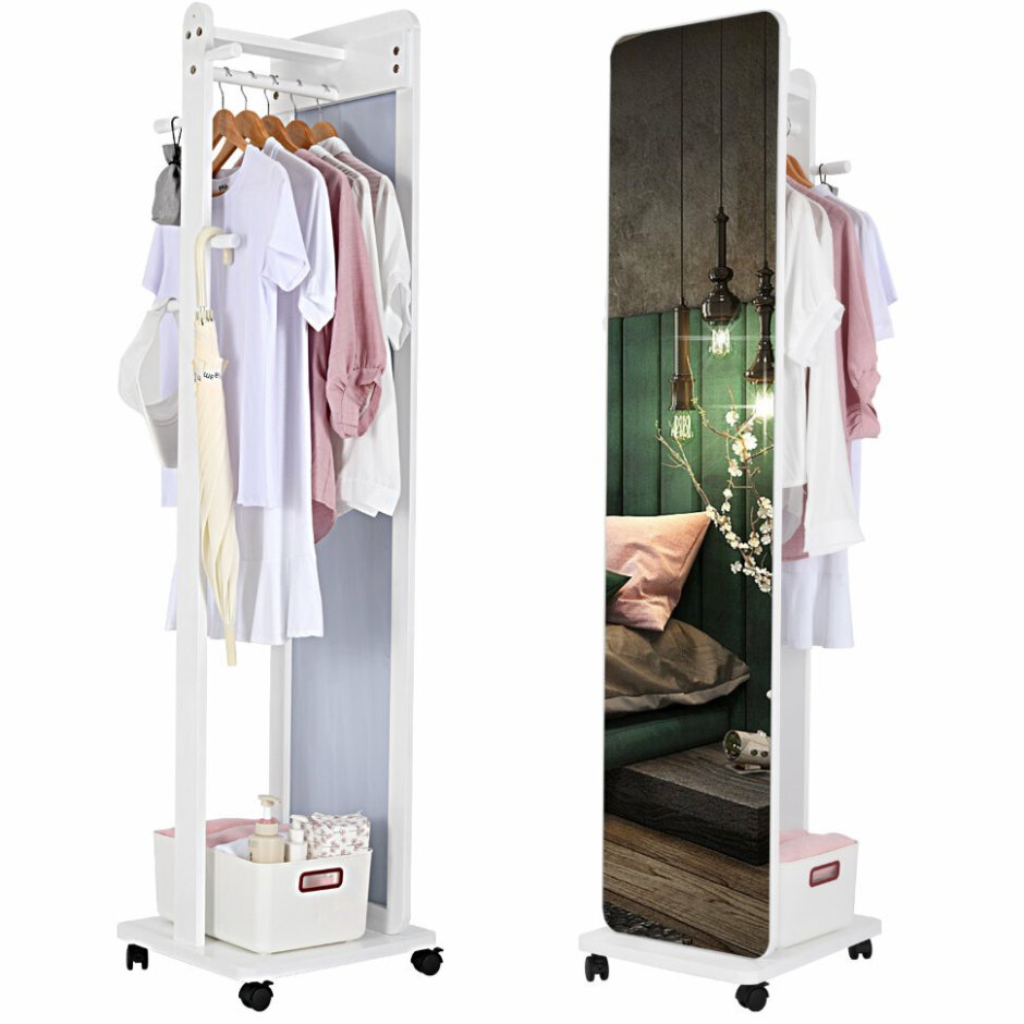 Напольное зеркало-вешалка Smart Bird Omi-90b