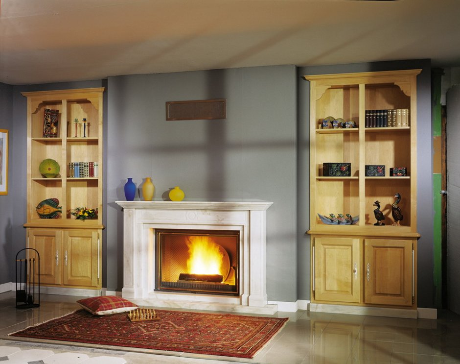 Дровяная печь-камин cheminees Philippe Gandria