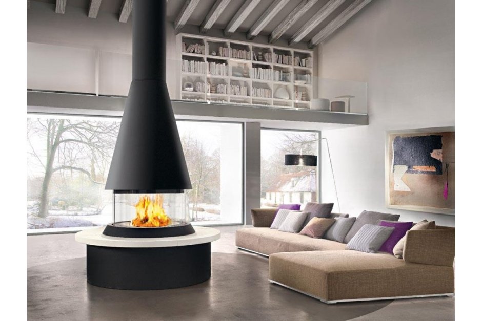 Дровяная печь-камин Arkiane Gaia