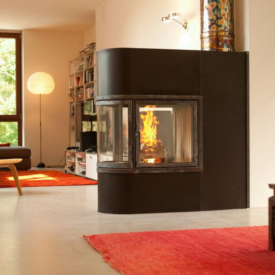 Уличный газовый камин